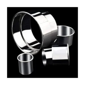 Juego de 12 cortadores de galletas redondos de acero