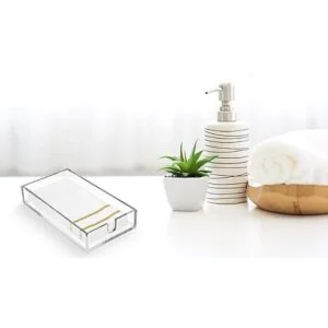 Servilletero de acrílico para invitados Soporte acrílico_3