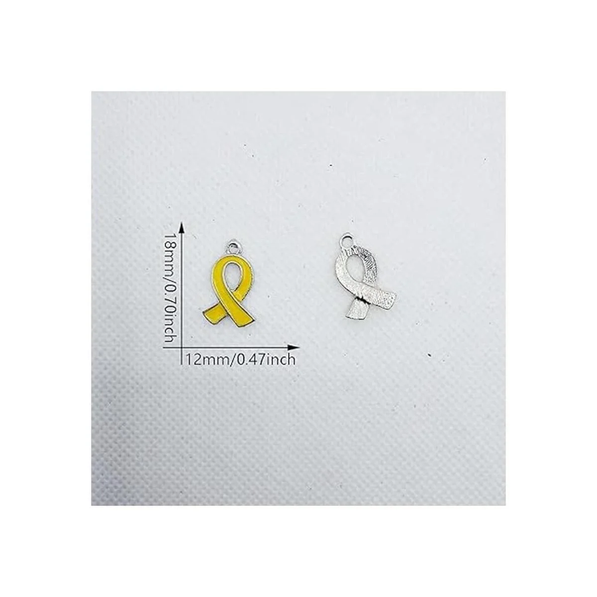 SYBKED 50 piezas de cinta colgante DIY esmalte accesorios_2