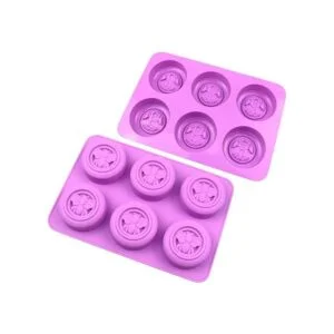 2 moldes de silicona de abeja moldes redondos de silicona