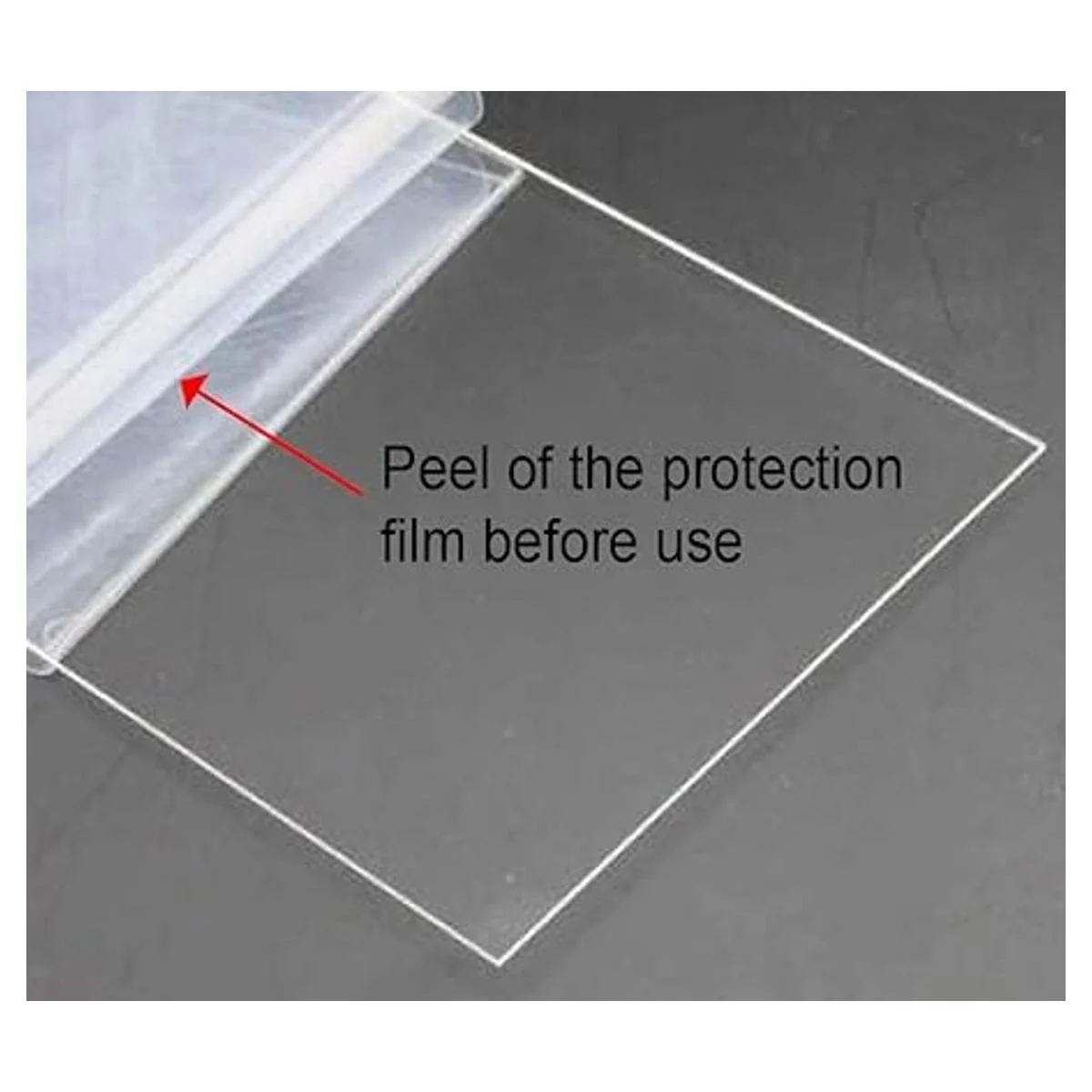 Jusalpha Juego de 3 elevadores de acrílico grandes de 10_6