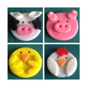 Juego de 12 cortadores de galletas redondos de acero