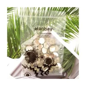 Honbay 50 piezas de metal redondo con botones planos