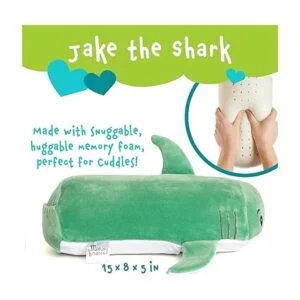 Jake The Shark Memory Mates Almohada de peluche de espuma_2