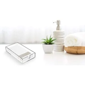 Servilletero de acrílico para invitados Soporte acrílico_6