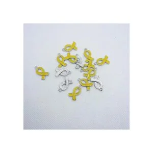 SYBKED 50 piezas de cinta colgante DIY esmalte accesorios_5