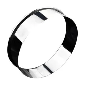 Juego de 12 cortadores de galletas redondos de acero