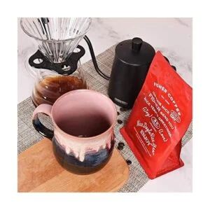 Bosmarlin Taza de café grande de cerámica taza de té_6