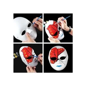 Paquete de 12 máscaras de cara completa para manualidades_4