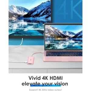 LENTION USB C Multiport Hub with 4K HDMI 3 USB 3.0_4