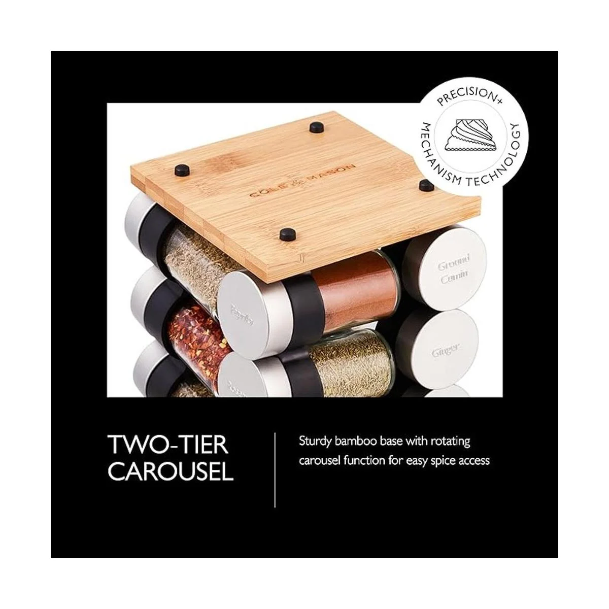 Cole Mason Blyth Classic Carrusel de madera de 16