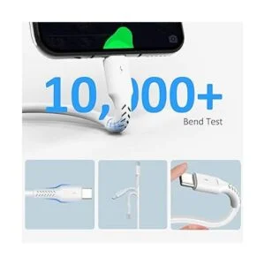 Cable USB C corto de 4 pulgadas paquete de 5 cables USB A_4