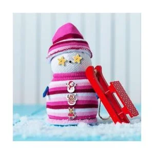 240 botones de madera de Navidad coloridos botones de