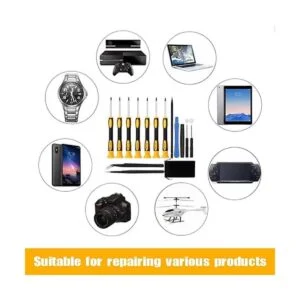 Juego de destornilladores Torx 15 en 1 con destornillador