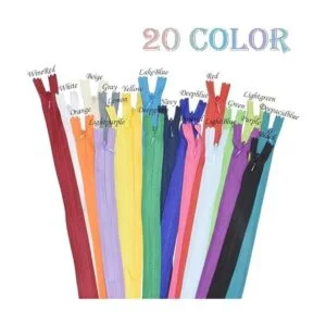 40 cremalleras invisibles de nailon para coser a medida_3