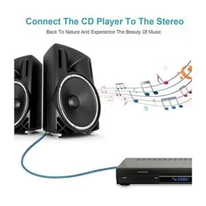 Cable RCA 2RCA a 2RCA 15 pies cable RCA Hftywy 2RCA macho_6