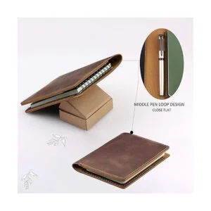 Funda de cuero compatible con Rite in the Rain_2