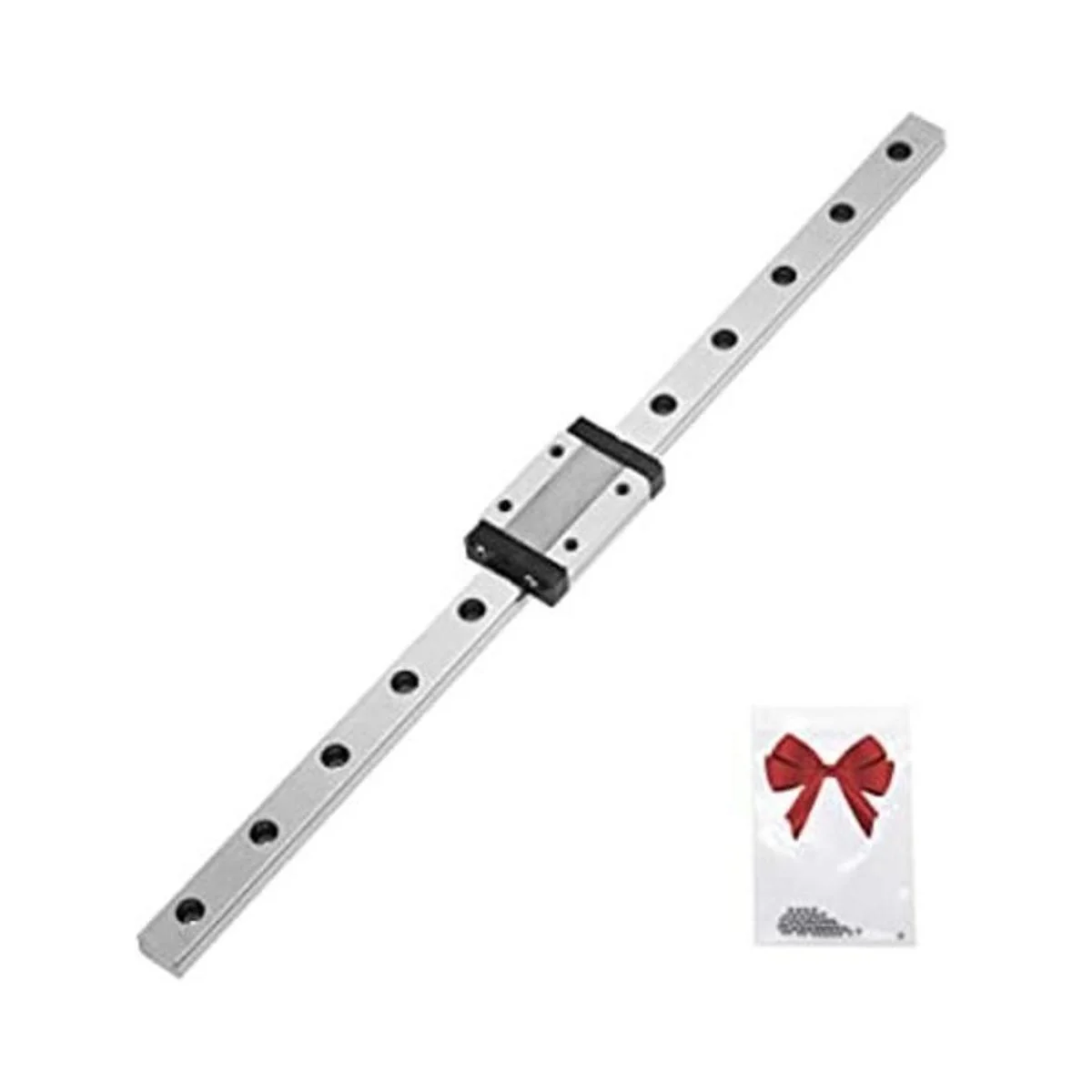 MGN12 21.654 in guía de carril lineal con bloque de carro_1