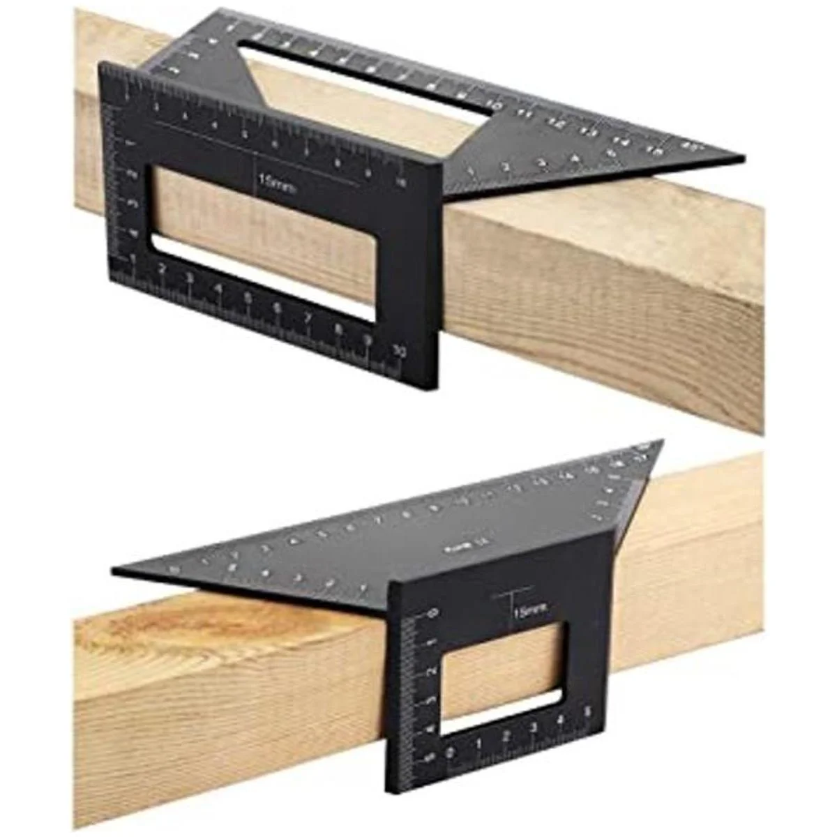 OwnMy Juego de 2 unidades de calibre cuadrado para