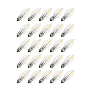 Paquete de 25 bombillas LED de repuesto C7 4 W 5 W 6 W_1
