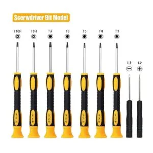 Juego de destornilladores Torx 15 en 1 con destornillador
