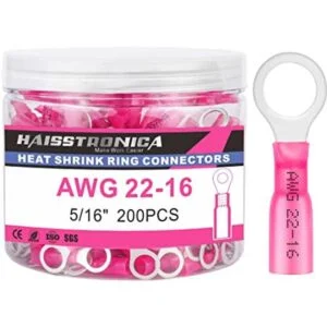 Haisstronica 200 conectores de anillo termorretráctil de_1