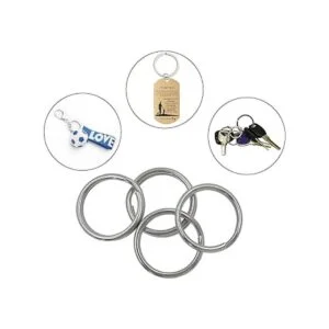 BokWin 120 llaveros pequeños anillos divididos de acero_5