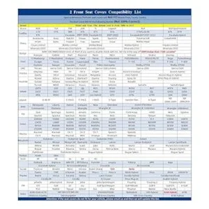 Fundas de asiento de coche para asientos delanteros solo_6