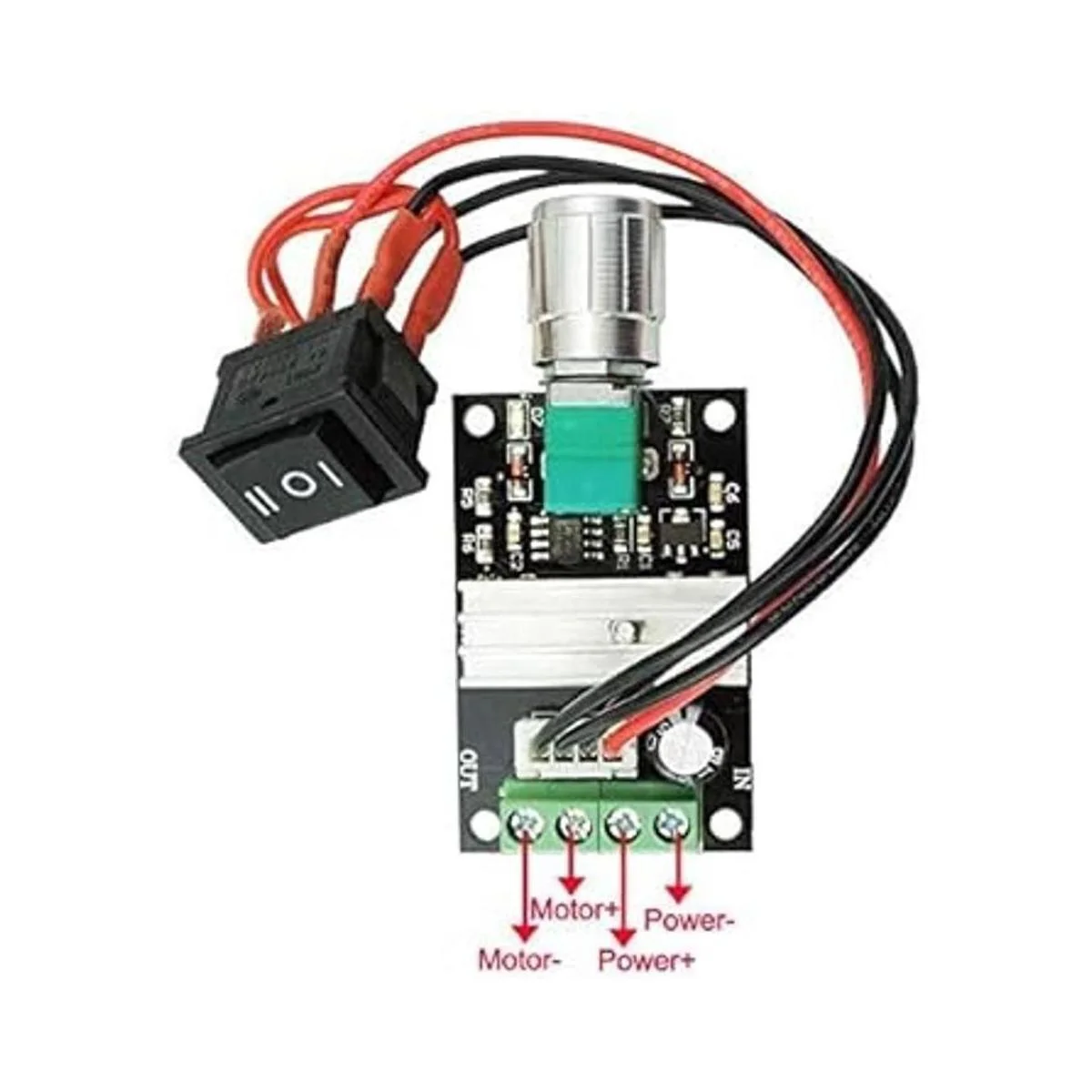 Controladores de velocidad del motor de CC de 80 W PWM_4