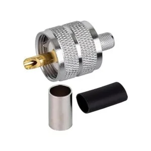 Paquete de 5 adaptadores de conector coaxial UHF PL259_2