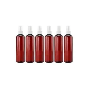Cornucopia Botellas de aerosol de plástico marrón ámbar_1