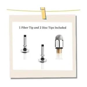 Mixoo Stylus Pens for Touch Screens Disc Fiber Tip 2 in_3