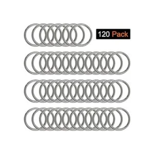 BokWin 120 llaveros pequeños anillos divididos de acero_2