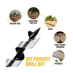 SOMADA Broca de taladro de 58 pulgadas x 12 pulgadas para_5