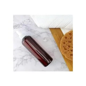 Cornucopia Botellas de aerosol de plástico marrón ámbar_4