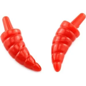 Eoutstanding 50pcs rojo muñeco de nieve nariz 0.354x0.866_4