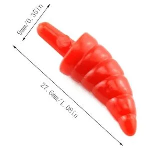 Eoutstanding 50pcs rojo muñeco de nieve nariz 0.354x0.866_2