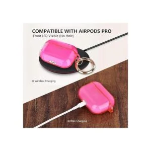 Funda para AirPods Pro AIRSPO transparente para AirPods