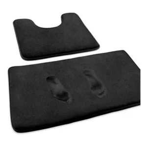 FEELSO Juego de alfombras de baño de espuma viscoelástica