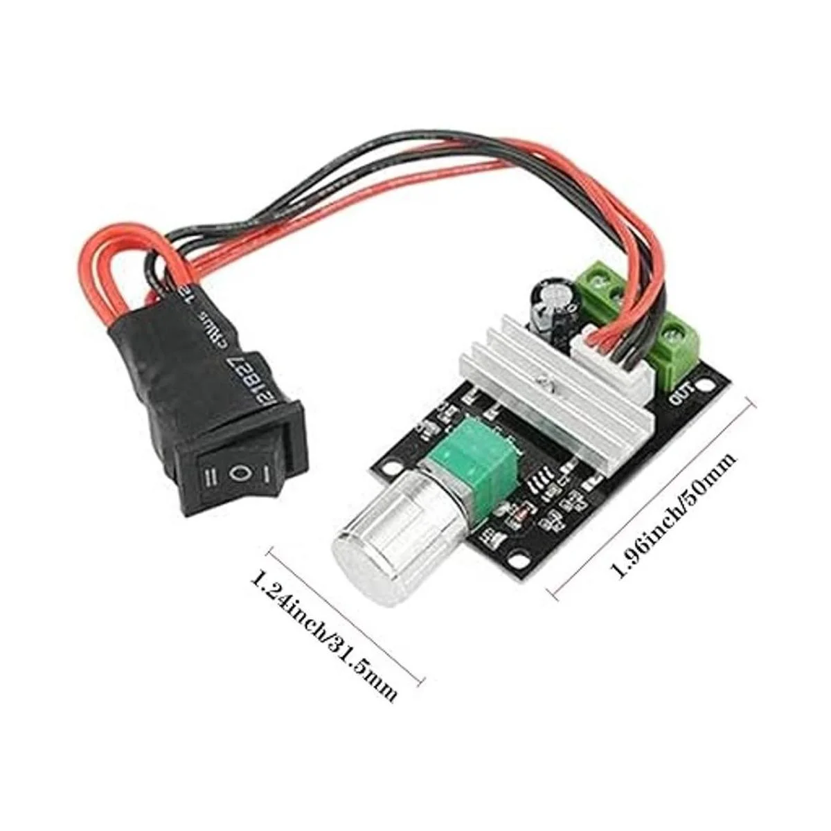 Controladores de velocidad del motor de CC de 80 W PWM_2
