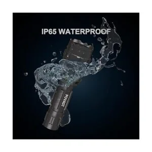 POVAST PVL2 Linterna LED recargable con luz verde_3