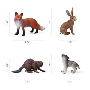 16 figuras de animales del bosque figuras de criaturas_4