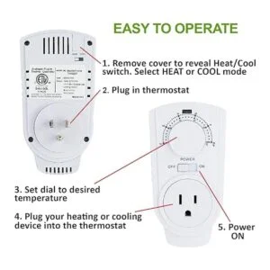 EconoHome Termostato ajustable termostato universal de_2