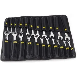 Juego de llaves de trinquete de cabeza flexible de 22