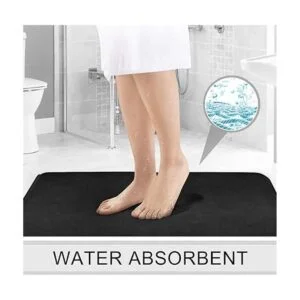 FEELSO Juego de alfombras de baño de espuma viscoelástica