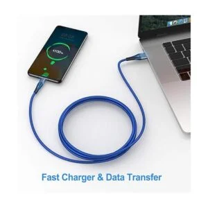 Cable micro USB de 11.5 ft cargador de teléfono Android_5