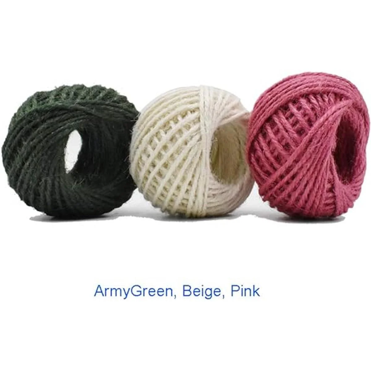 Cuerda de yute natural de 12 colores cuerda de yute de_6