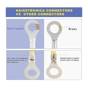Haisstronica 200 conectores de anillo termorretráctil de_3