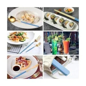 AARAINBOW Juego de cubiertos de acero inoxidable de 8_3