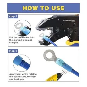 Haisstronica 200 conectores de anillo termorretráctil de_4